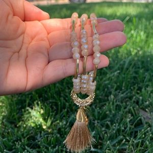 two handmade bracelet